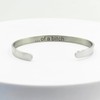 MIFYNN Be Kind of A Bracelet Stainless Steel Cuff Bracelet