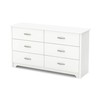 South Shore Furniture Fusion Dresser, Pure White