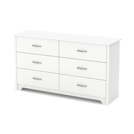 South Shore Furniture Fusion Dresser, Pure White