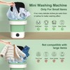 Portable Washing Machine, 12L Upgraded Mini Washing Machine With Spin