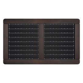 Calloway Mills Rubber Doormat 18 ''x 30'' (Wooden Border)