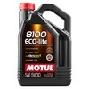 Motul 8100 Eco-Lite SAE 5W-30 Motor Oil, 5 Litre (Pack