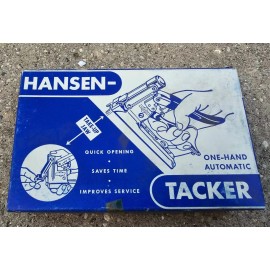 Hansen Vintage Hansen No 35 Tacker Hand Stapler NEW
