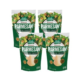 Fresh Gourmet Parmesan Cheese Crisps 1.76 Ounce (Pack of 4)