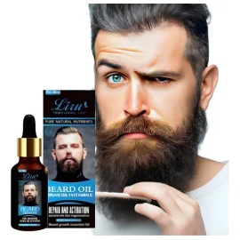 Serum Aceite Concentrado Argan V E Crecer Barba Vello Lemon Grass Citric