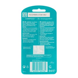 Compeed Compeed Anti-Blister Stick, Foot Treatment, Effective prevention of friction and blistering, 8 ml (Pack of 1)