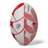 Canterbury Thrillseeker Play Rugby Ball, White/Red, 4