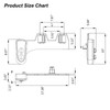 Bidet Attachment Self Cleaning Dual Nozzle Adjustable Water Pressure Cold