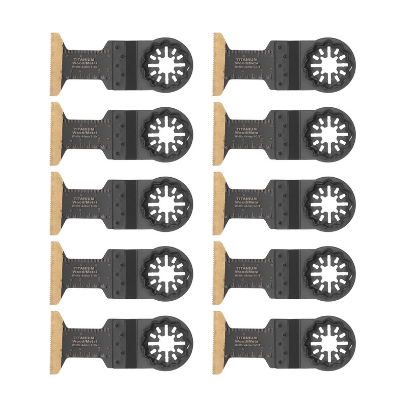 10PCS Set Oscillating Saw Blade Multifunctional Oscillating Multitool Quick Release