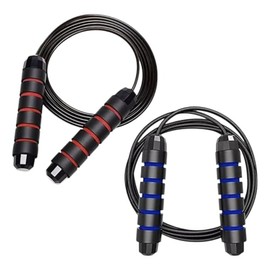 ELE-GATE  Cuerda de Saltar  Alta Velocidad Ajustable  Entrenamiento Cardio y Fuerza  Empuñaduras Ergonómicas Antideslizantes  Material Resistente...  