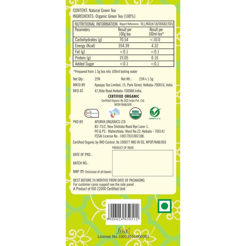 Typhoo Green Tea, 25 Tea Bags