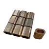 Copper Ferrules 2MM X10 (Oval Crimping Sleeves for Stainless Wire