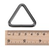 sourcing map Pack of 20 Triangle Ring Buckles 1.5 Inches