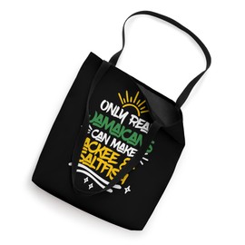 Ackee & Saltfish Jamaican Cuisine Jamaica Food Saltfish Tote Bag