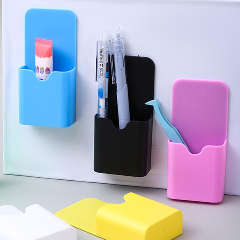 2PCS Magnetic Pen Marker Holders, Magnet Pencil Cup Storage for