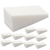 WOONEKY 20pcs Gradient Nail Sponges Soft Multi Functional Cosmetic Tool
