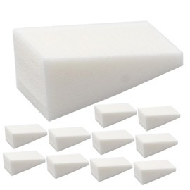 WOONEKY 20pcs Gradient Nail Sponges Soft Multi Functional Cosmetic Tool for Easy Nail Art Skin Friendly Material for Gradient Designs for Professionals Beginners