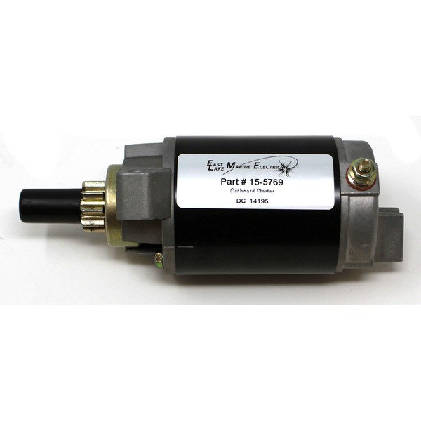 ELM Products Compatible with Mercury Outboard Starter 12V 9 Tooth 25 HP 4 Stroke 50-888151T 5364 18-6437
