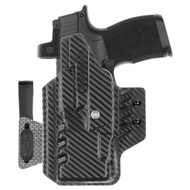 Tulster IWB ARC Holster in Right Hand fits: Sig Sauer P365XL / P365 w/TLR-7 Sub/HLX Light | Optic Compatible Light Bearing Inside The Waistband Appendix Concealed Carry Kydex Holster