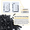 REARACE 426PCS ATV Bolt Screw Kit Fit for TRX450R 2004-2005