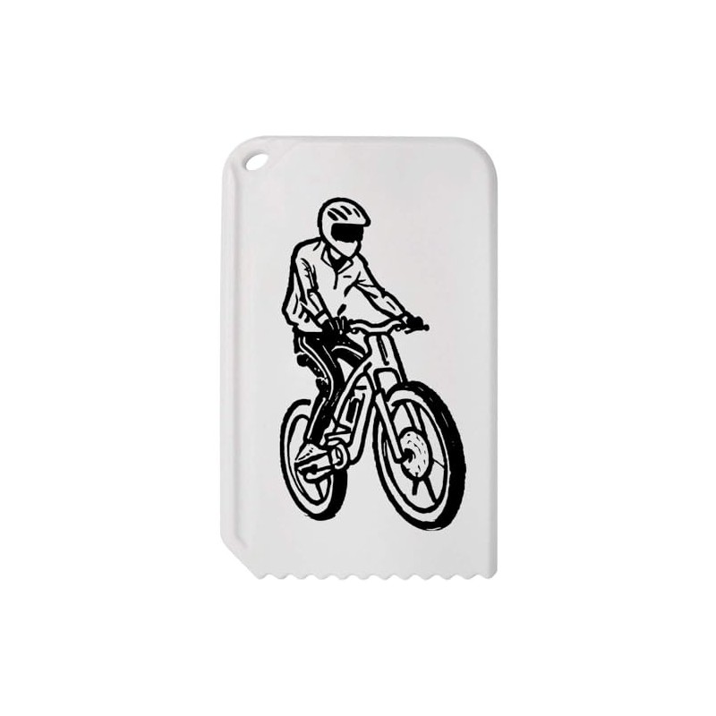 Azeeda 'Electric Bike' Plastic Ice Scraper (IC00035913)