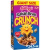 Kellogg's Raisin Bran Crunch Breakfast Cereal, Fiber Cereal, Family Breakfast,
