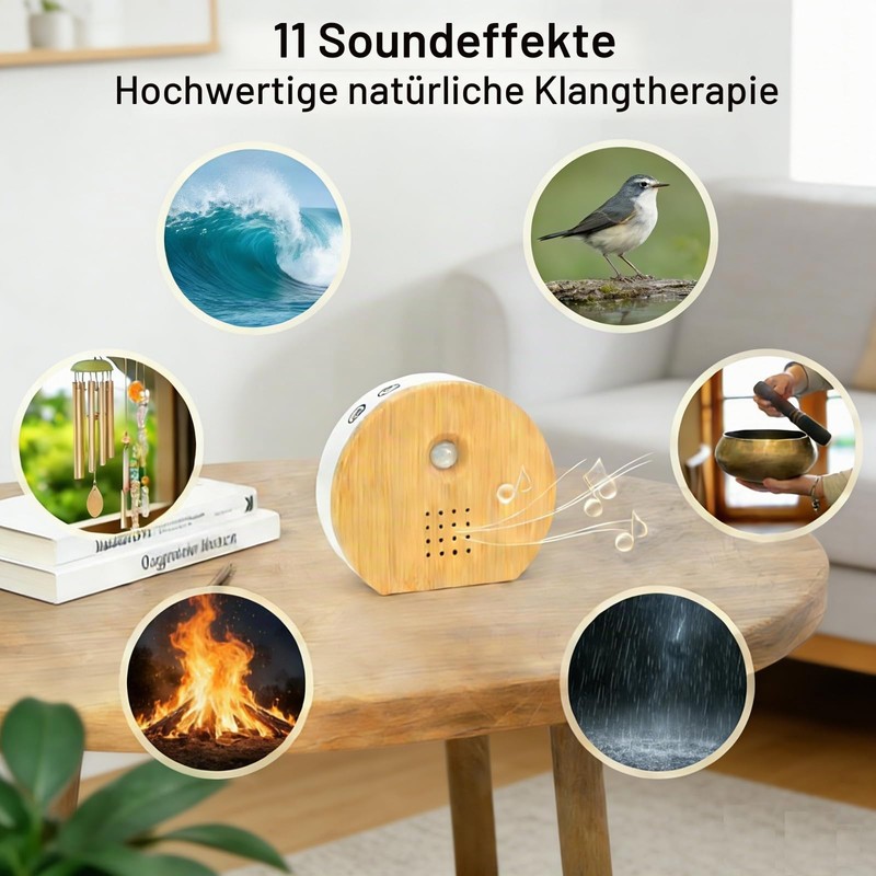 Bird Chirping Motion Sensor Box, Birdsong, Natural Sounds Box with