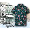 King Kameha Funky Hawaiian Shirt - Men's Short-Sleeved Front Pocket