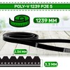 V-belt washing machine Poly-V 1239 PJE 5 with original code