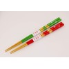 Ishida Chopsticks Made in Japan Painted Chopsticks Apple, 9.1 inches