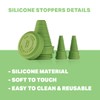 HEMPER Cleaning Plugs + Caps PRO – Silicone Stoppers &