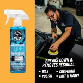 Chemical Guys 5.5" Buffing Pad Sampler Kit - 4 Piece Detailing Set with 3 Professional Foam Car Polishing Pads & 16 oz Polishing Cleaner, for Dual Action and Rotary Polishers Using 5" Backing Plates