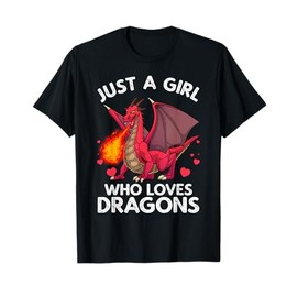Cool Dragon For Women Girls Dragons Mythical Dragon Lovers T-Shirt