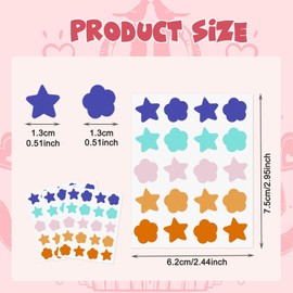 AWAVM Pimple Patches,60 Pcs Hydrocolloid Spot Patches, Absorbing Acne Patch, Spot Stickers Acne Treatment for Face Body Blemish Cover Skin Care