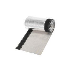 Partuto Car Heat Shroud 1-1/8" ID 3.2ft Aluminized Sleeving Shield Sleeve Replacement