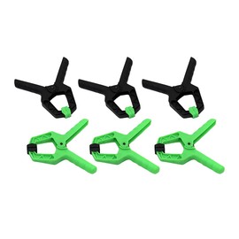 Grip 6 pc Mini Multipurpose Spring Clamps, Bag Clips