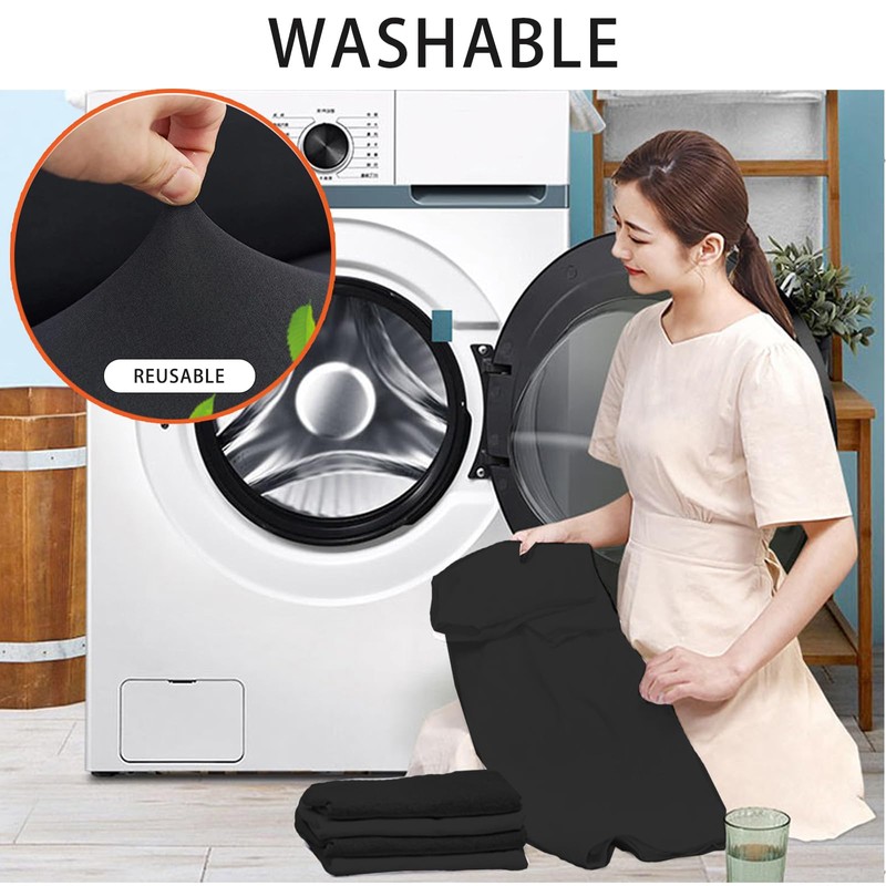 Yttriuny Dining Room Chair Cover, Elastic Stretch Chair Slipcovers Super