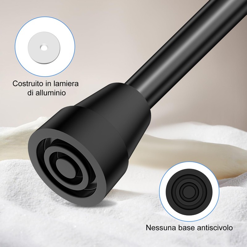 supregear Tappi in Gomma per Stampelle, 4 Pezzi - Tappi