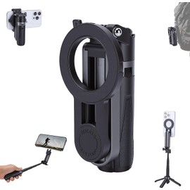 Palo magnético para Selfies con Soporte Giratorio de 360 Grados para teléfonos móviles, Ideal para Selfies y grabación de vídeos en Directo