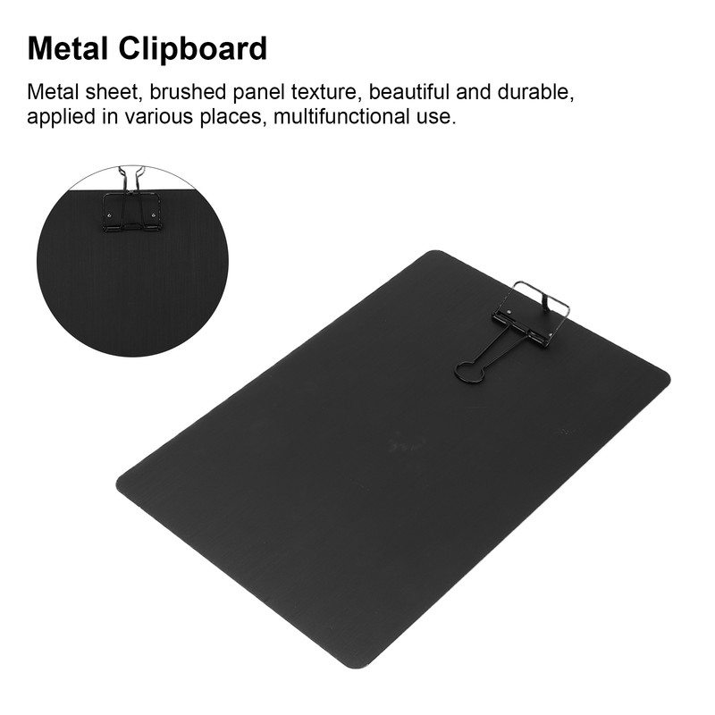 Clipboard Suspensible Rustproof Wearproof Scratch Resistant Iron Metal Drawing Board