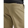 Lee Men's Flat Front Relaxed Straight Pant, Khaki, 36W x