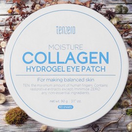 TENZERO Eye Patch Set Eye Area Elasticity Moisture Collagen Hydrogel Eye Patches, 60 Pieces / TENZERO 아이 패치 세트 눈가 탄력 모이스처 콜라겐 하이드로겔 아이패치 5개 60개입