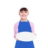 CRJHNS Kids Apron and Chef Hat Set, Adjustable Cotton Child