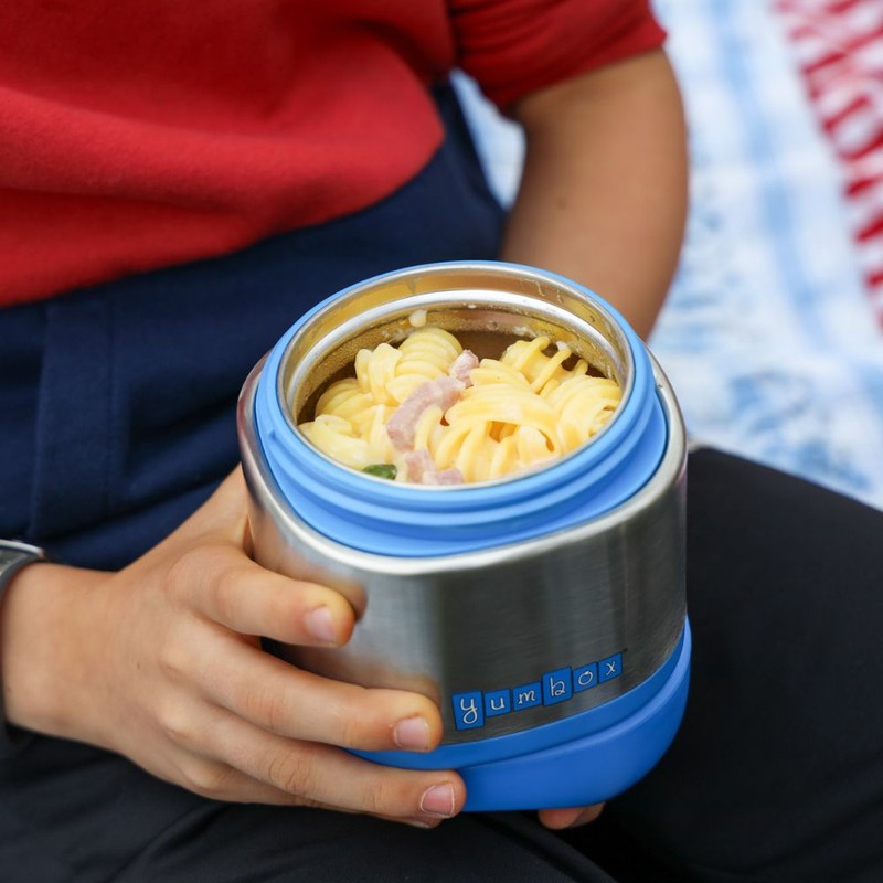 Yumbox Cubi Stainless Steel Thermal Food Jar 295ml, Surf Blue