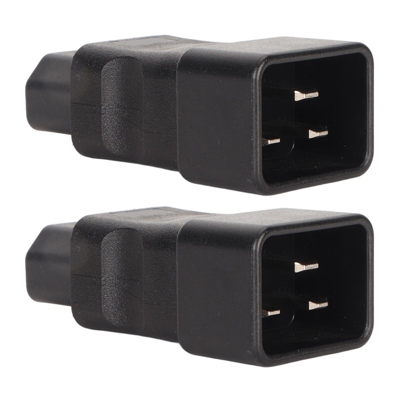 2pcs IEC320 C20 to IEC320 C15 Power Adapter Professional Standard