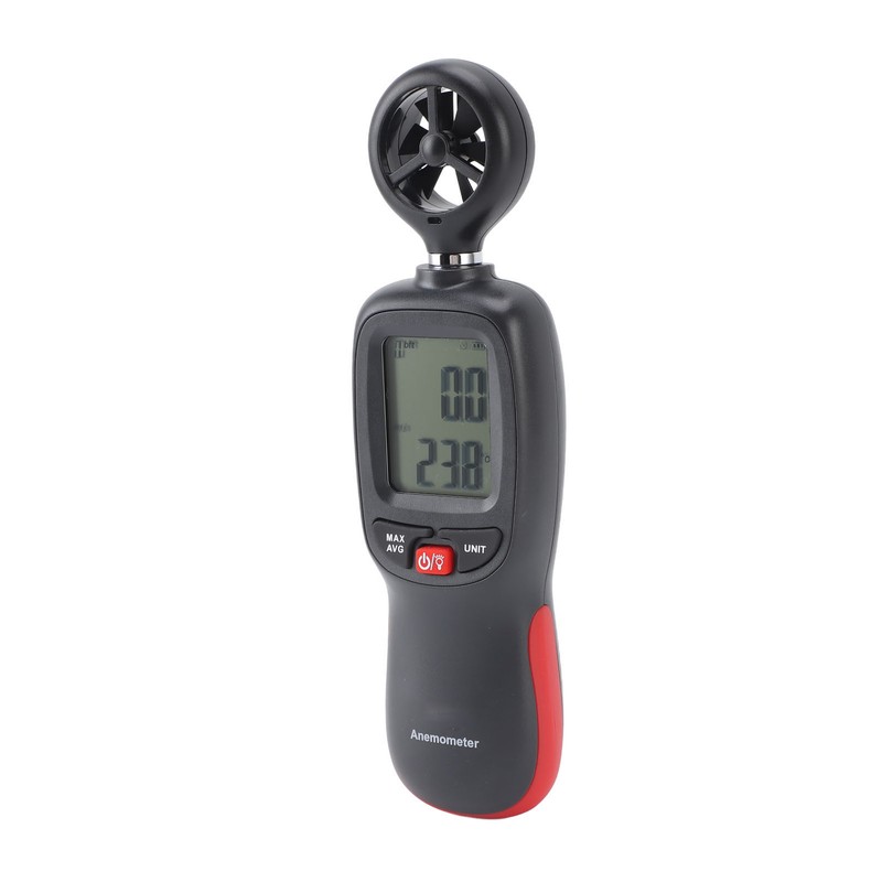 Digital Anemometer High Accuracy Backlit Multifunctional Micro Wind Speed Sensor