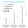 IMHO Mesh Screen Cleaner, Glass Wiper, Dust Paper Clip，3 in