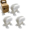 3 x Dual Brush Nail Brush - Hands Free Fingernails