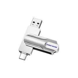 MOVE SPEED 128GB USB 3.1 Flash Drive 150MB/s High Speed Type C USB Dual Interface Thumb Drive for Phone Laptop PC