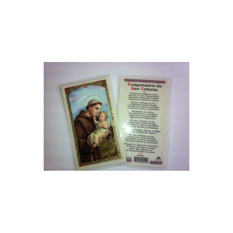 Holy Prayer Cards For the Prayer to Saint Anthony in